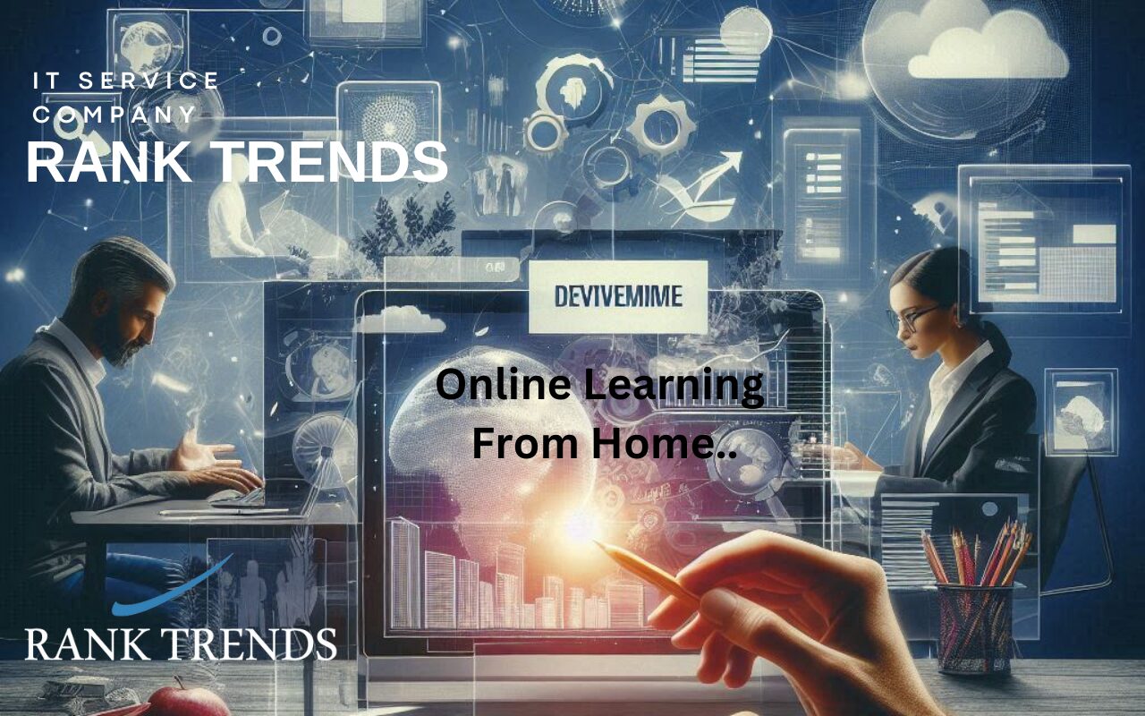 rank trends online learning courses